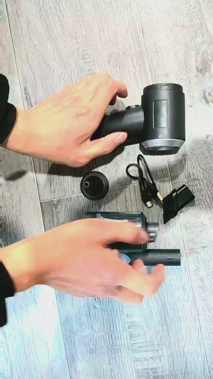 3-in-1 use [vacuum + blower]